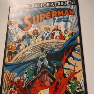SUPERMAN # 76 FUNERAL FOR A FRIEND PART 4 Written by Dan Jurgens